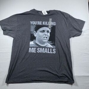 THE SANDLOT "YOU'RE KILLING ME SMALLS" GRAPHIC SHIRT XXL GRAY